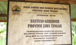 Pemprov Jateng Salurkan 270 Digester Biogas Dorong Desa Mandiri Energi