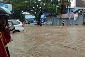 Rentan Kecelakaan di Perempatan Gejayan Sleman saat Hujan