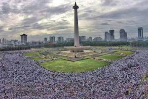 Reuni Akbar 212, Massa LUIS Bertolak ke Jakarta