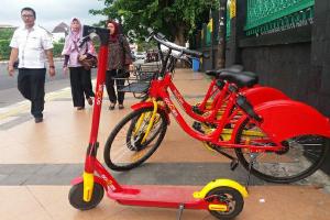 Cara Pakai Sepeda 'Gowes' di Kota Semarang