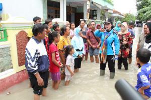 Bah Kepung Kota Tegal lantaran Drainase Buruk