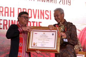 Jateng Dapat Penghargaan Provinsi Terinovatif 2019