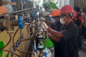 Pemkot Semarang Fasilitasi Isi Tabung Oksigen Gratis