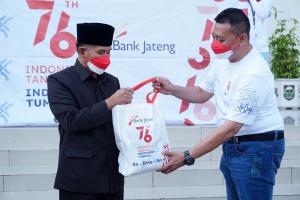 Pemkab Boyolali Salurkan 1.000 Paket Sembako Bantuan CSR Bank Jateng