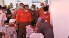 BIN Gelar Vaksinasi Santri dan Pelajar di Kabupaten Semarang