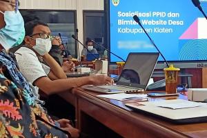 Pemkab Klaten Buatkan Website Gratis untuk Ratusan Desa