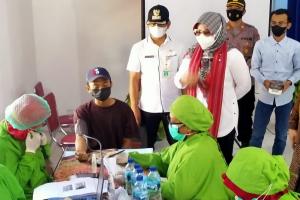 146 Sopir hingga Petugas Terminal Bus di Klaten Ikuti Vaksinasi Booster