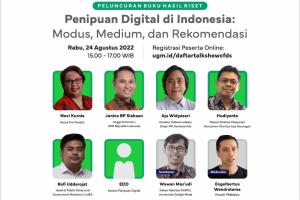 Peneliti UGM: 66,6% Masyarakat di Indonesia Jadi Korban Penipuan Digital
