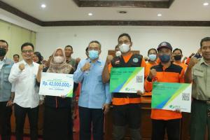 Relawan Tanggap Bencana Bantul Terdaftar dalam BPJS Ketenagakerjaan