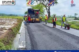 Dukung Pariwisata Temanggung, Pemkab Perbaiki Ruas Jalan Muntung-Jumo