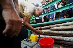 Puluhan Tahun Kekeringan, Pemprov Jateng bangun SPAM di Kampung Laut Cilacap