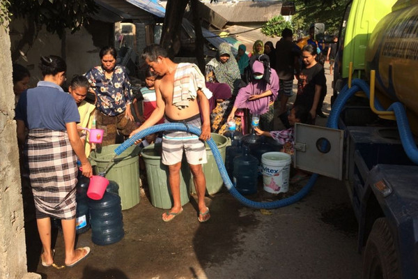 Lima Kecamatan Gunung Kidul Masuk Zona Merah Air Bersih