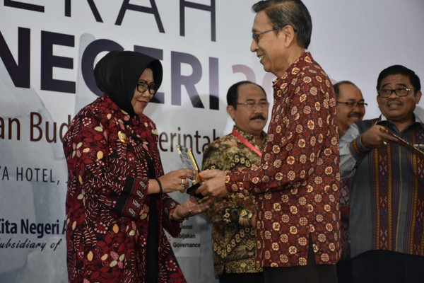 Pemkab Sleman Terima Anugerah Pandu Negeri 2018