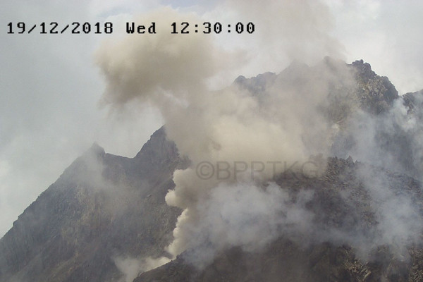 Persentase Guguran Lava Pijar Merapi Masih Kecil