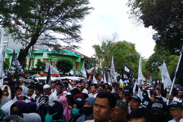 Polisi: Massa Tablig Akbar Solo Diajak Coblos Prabowo