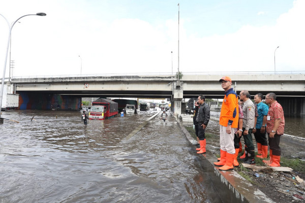 Polisi Antisipasi Banjir Semarang akibat 'Supermoon'