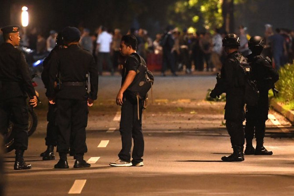 Terdengar Suara Ledakan Dekat Lokasi Nobar Debat