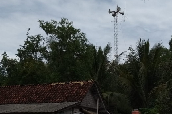 Dua EWS Tsunami di Cilacap Berfungsi Baik