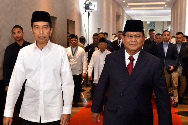 Puji dan Curhat Jokowi-Prabowo