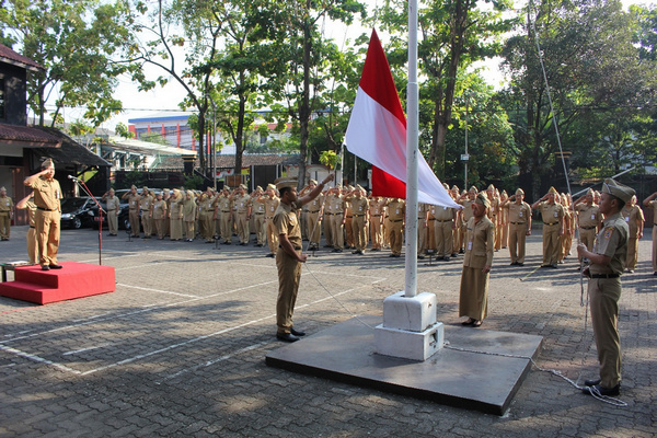 ASN Wajib Ikut Upacara Hari Kelahiran Pancasila