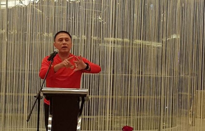 Kunjungi Semarang, Iwan Bule Mengaku Siap Jadi Ketum PSSI 