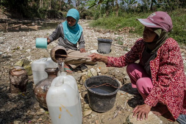 Harga Air Bersih di Gunungkidul Meroket