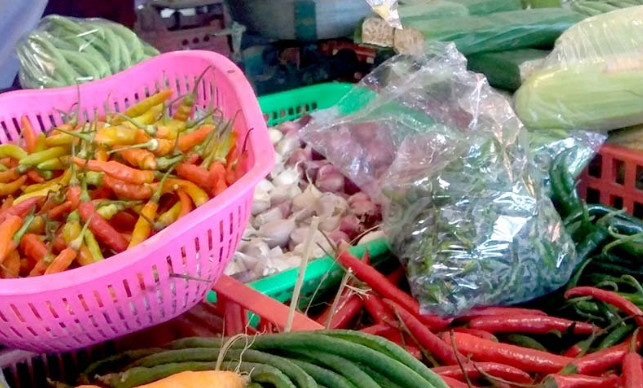 Harga Cabai Bertahan Tinggi di Pasar Manis Purwokerto