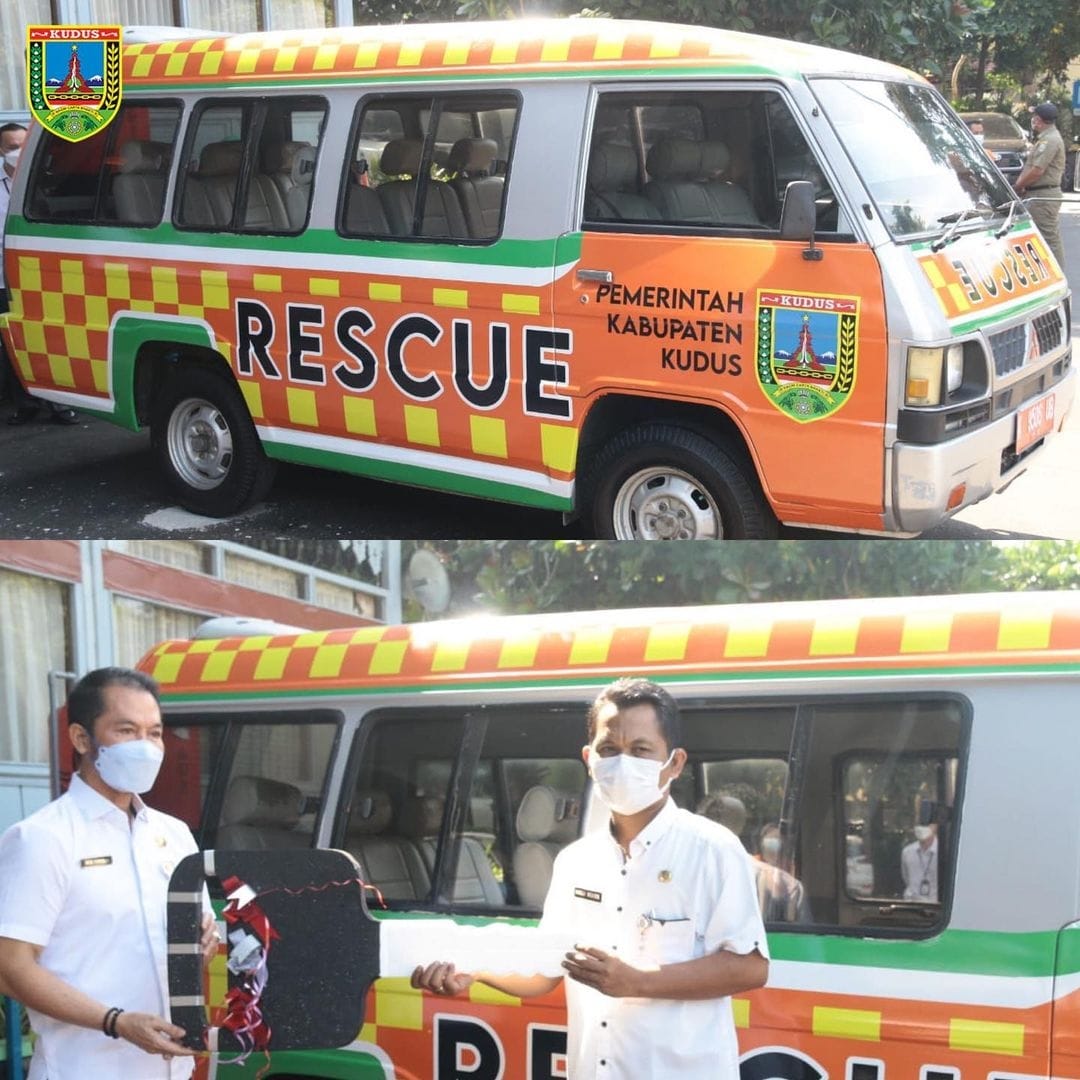 Bupati Serahkan Satu Mobil Rescue Dukung Mobilitas BPBD Kudus