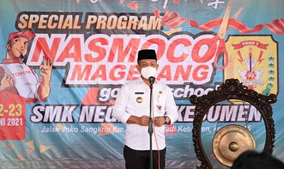 Bupati Dukung Program Nasmoco Goes To School di SMKN 2 Kebumen