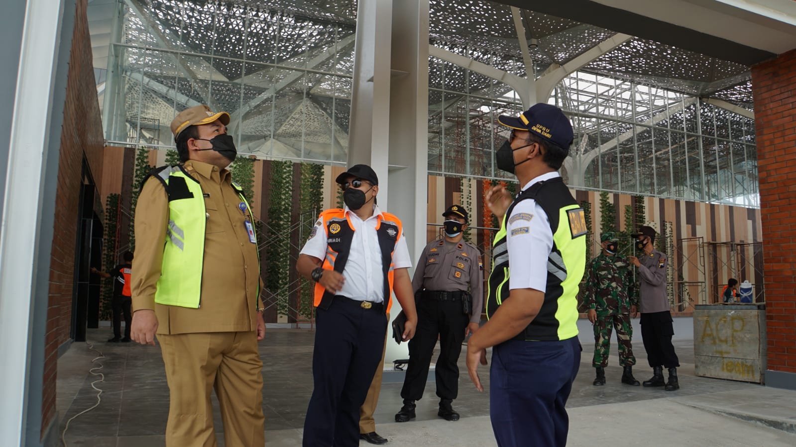 Pembangunan Gedung Terminal Bandara Ngloram Capai 98%