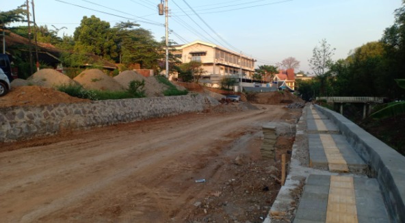 Pembangunan Jalan Sriwijaya Kota Semarang Capai 39 Persen