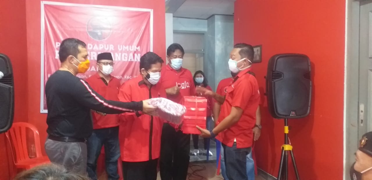 Bantu Isoman, PDIP Yogyakarta Buka Dapur Umum