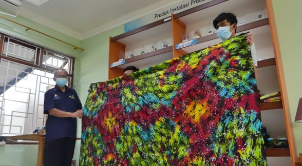 Batik Ciprat Karya Disabilitas Temanggung Diminati Pasar Malaysia dan Irlandia