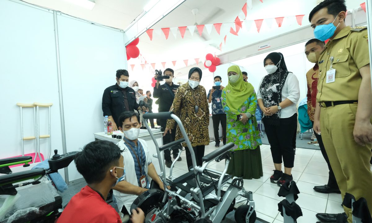 Buka Lapangan Kerja Penyandang Disabilitas Surakarta, Mensos Buka Sentra Kreasi ATENSI