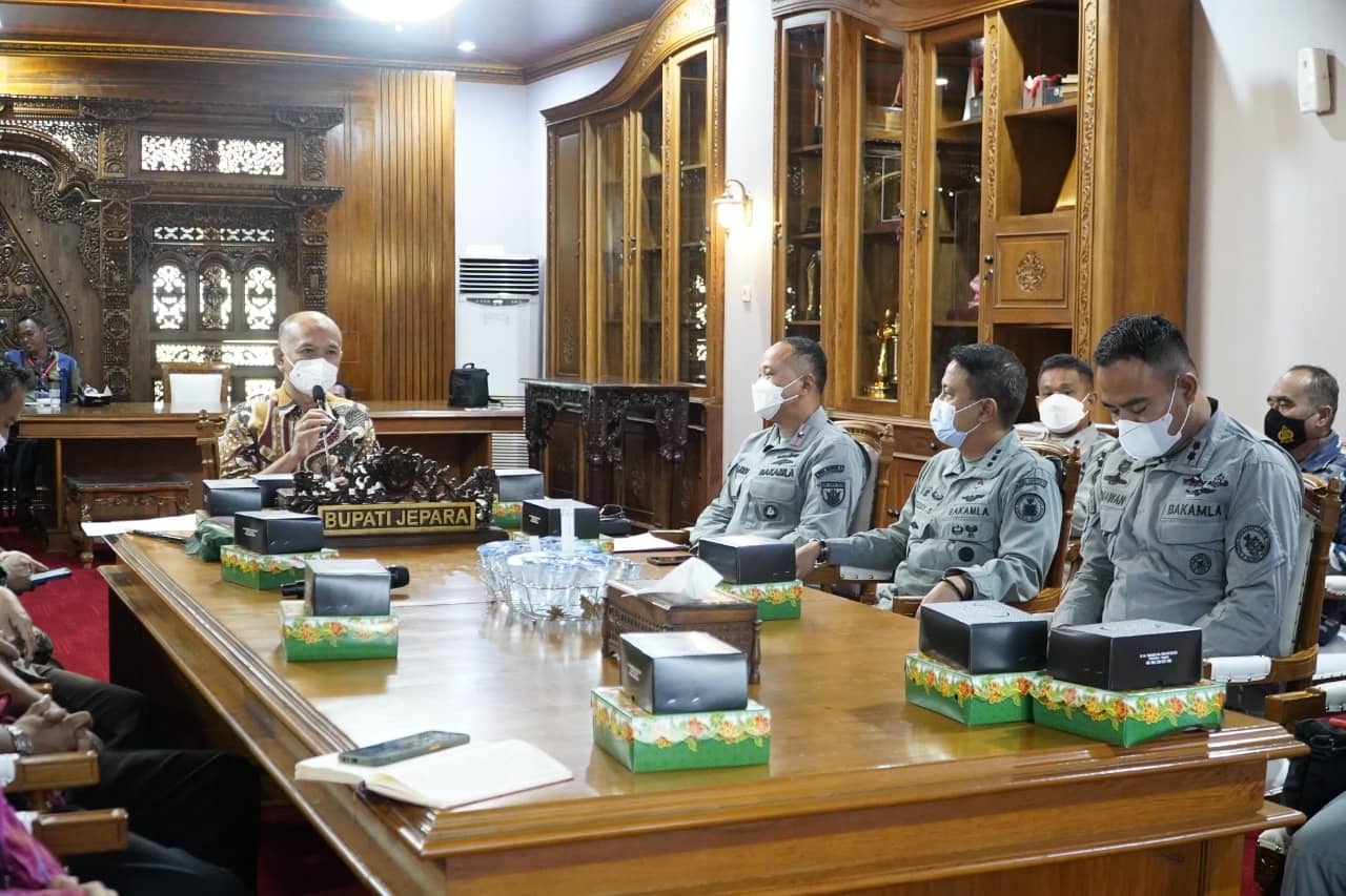 Jaga Keamanan Laut Utara Jateng, Bakamla Bangun Pos di Jepara