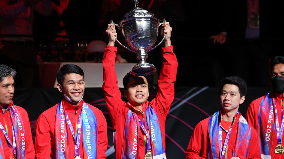 Kandaskan China 3-0, Indonesia Juara Thomas Cup 2020