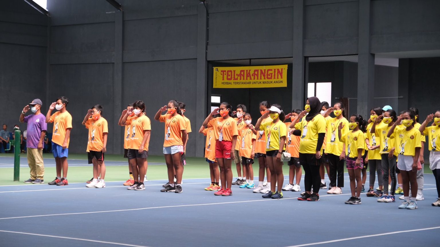 Ratusan Atlet Ikuti Kerjurnas Tenis Piala Wali Kota Magelang 2021