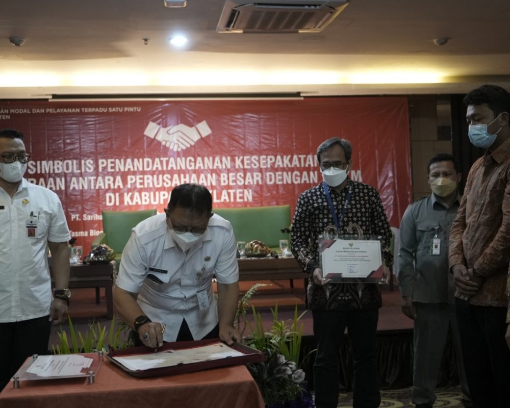 Naikan UMKM Lokal, DPMPTSP Klaten Gandeng Perusahaan Besar