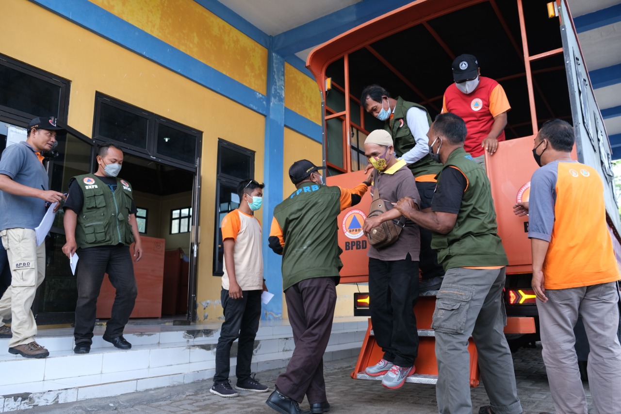 Siap Siaga Erupsi Merapi, BPBD Klaten Gelar Manajemen Barak Pengungsian