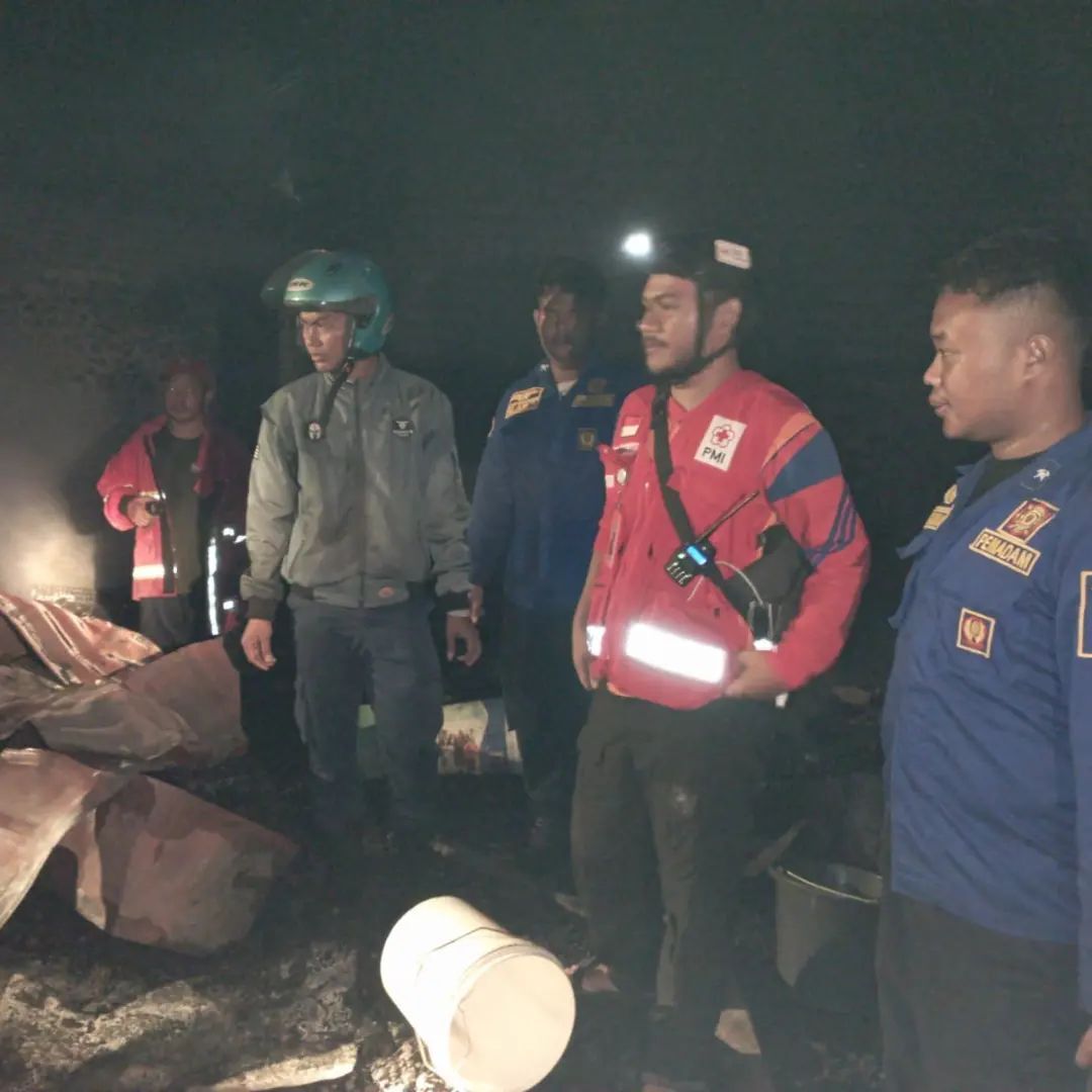 BPBD Pemalang Evakuasi Kebakaran Rumah Warga di Desa Karangasari Krajan