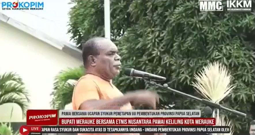 Video Pidato Bupati Merauke Singgung Praktik Suap UU Otsus Bocor, KPK Diminta Segera Selidiki
