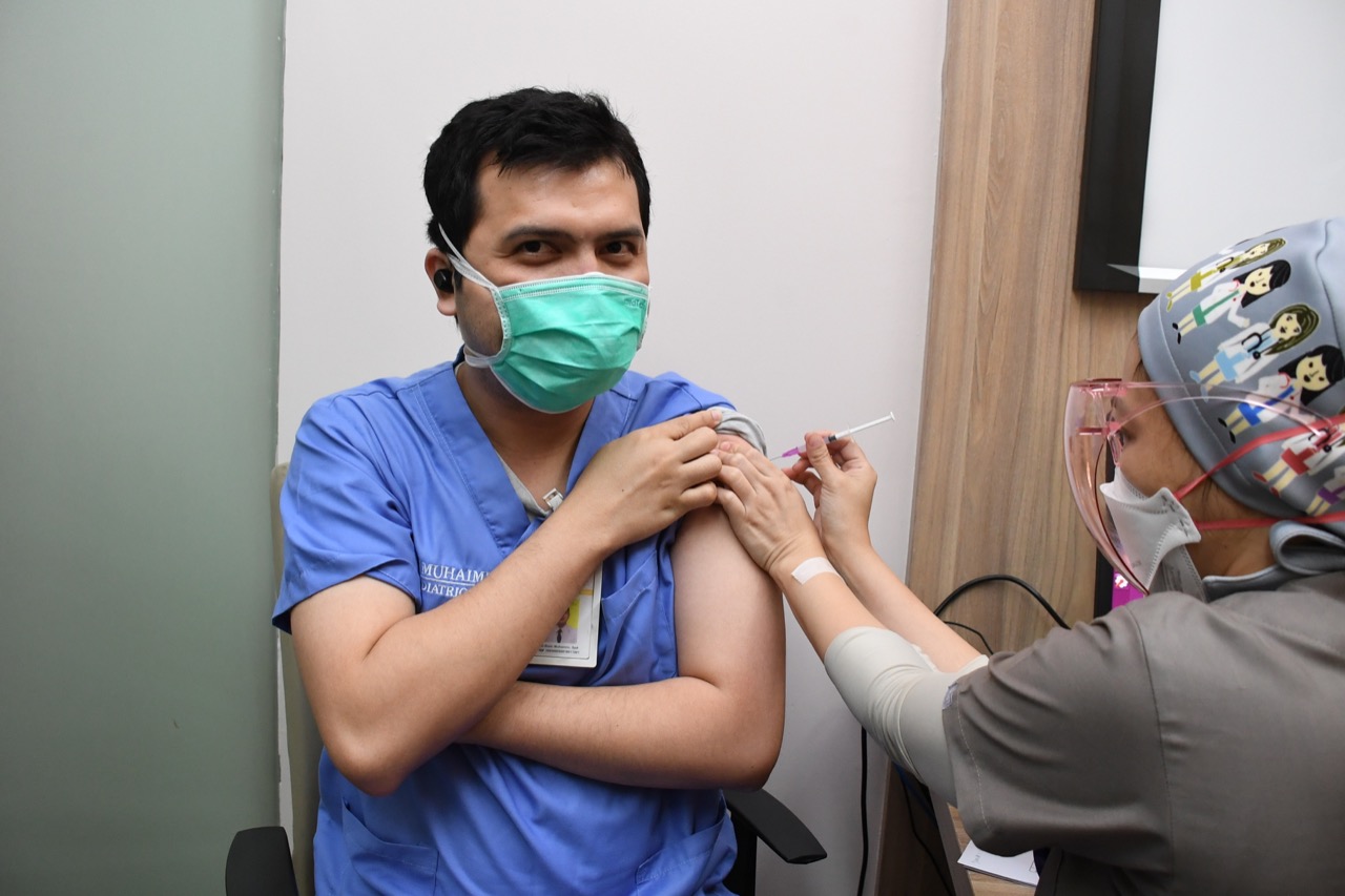 12 Ribu Tenaga Kesehatan di Kota Yogyakarta Terima Vaksin Booster Kedua