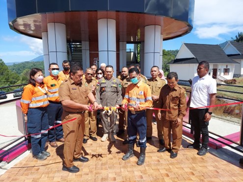 PT Agincourt Resources Bangun Fasilitas Tambahan di Menara Pandang Sipirok