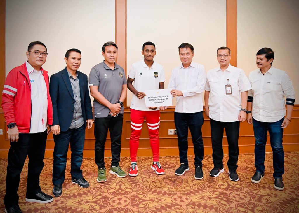 Garuda Muda Berhasil Juara AFF U-16, Presiden Beri Bonus Rp1 Miliar