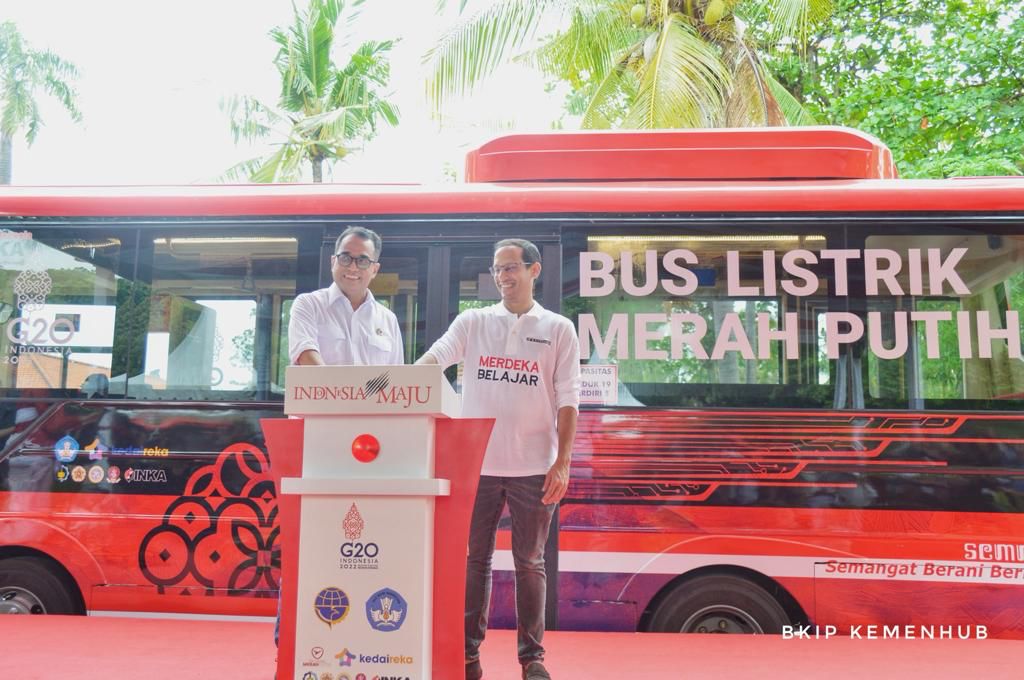 Luncuran Bus Listrik di G20 Bali, Pemerintah Tunjukkan Komitmen Transisi Energi