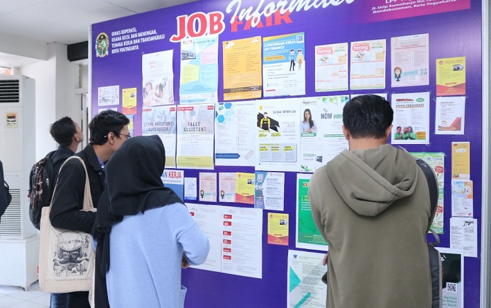 Kurangi Angka Pengangguran, Dinsosnakertrans Yogyakarta Gelar Virtual Job Fair 2022