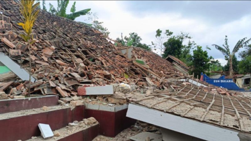 Pemerintah Rehabilitasi Seluruh Rumah yang Rusak Terdampak Gempa Cianjur