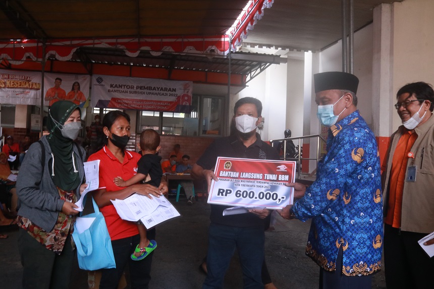 Salurkan BLT Dampak Kenaikan Harga BBM, Pemkot Yogyakarta Pastikan Tepat Sasaran