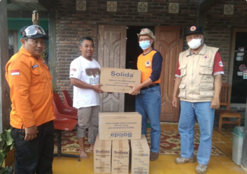 BPBD Kabupaten Magelang Bagikan Masker untuk Warga Terdampak Erupsi Gunung Merapi