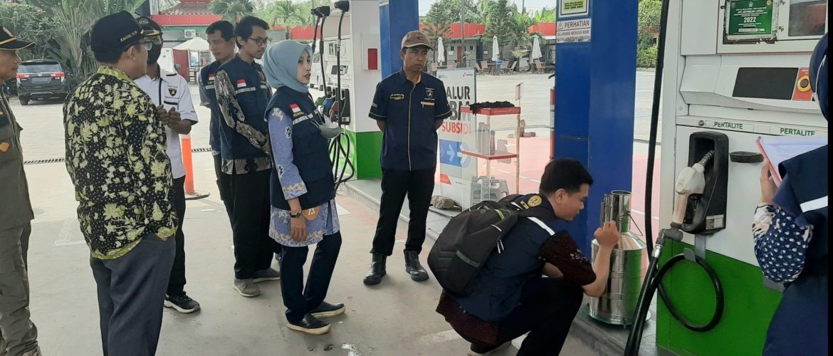 Antisipasi SPBU Nakal, Pemkab Rembang Cek Keakuratan Alat Ukur Mesin BBM